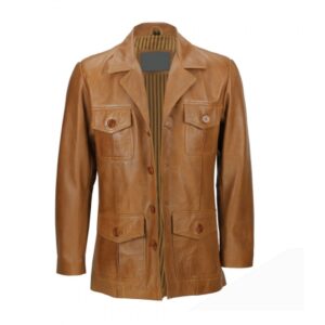 Winter Leather Jecket Man FAT-209