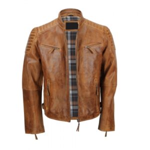 Winter Leather Jecket Man FAT-208